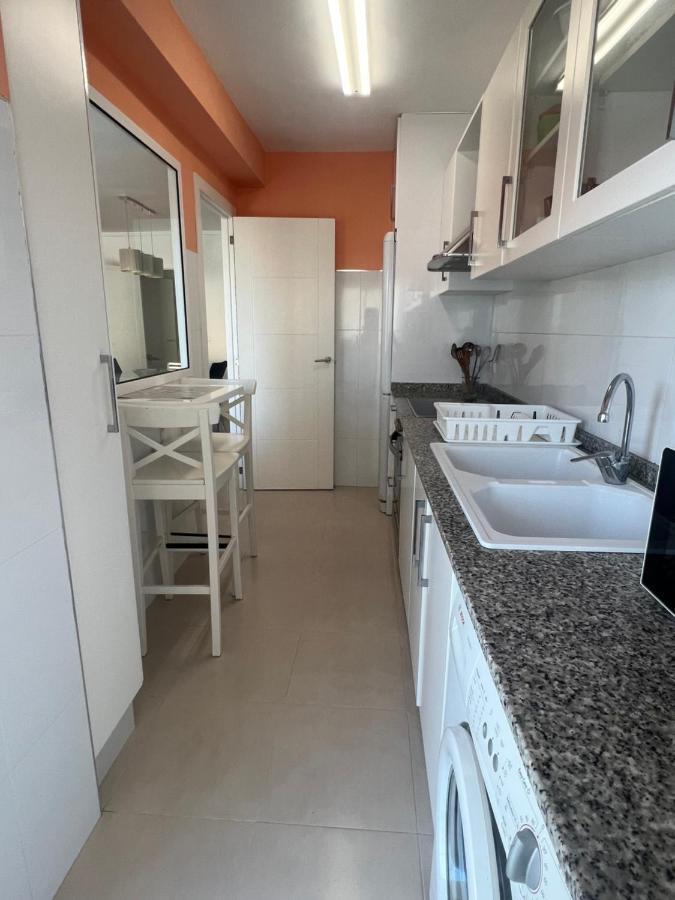Apartamento Junto A Playa Y Cerca De Campo De Golf El Perellonet Exteriör bild
