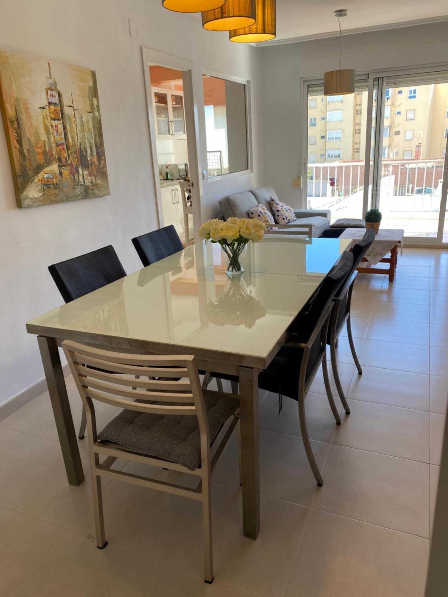 Apartamento Junto A Playa Y Cerca De Campo De Golf El Perellonet Exteriör bild